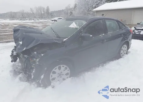 2012 Ford Focus Se из США, поврежденный, VIN 1FAHP3F20CL119037